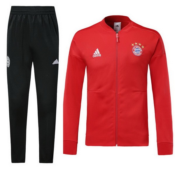 Chandal Niños Bayern Munich 2018-19 Rojo Negro